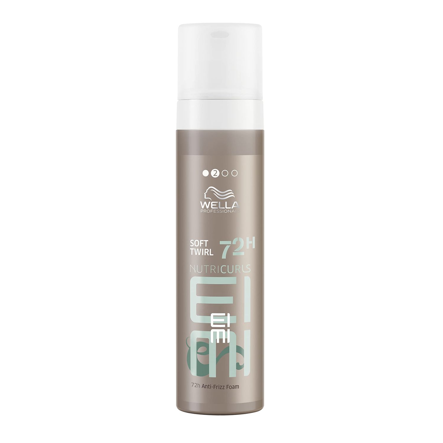 Wella Professionals EIMI Nutricurls Soft Twirl Anti-Frizz Foam, Wave Defining Boost, Sleek Finish 6.7 oz