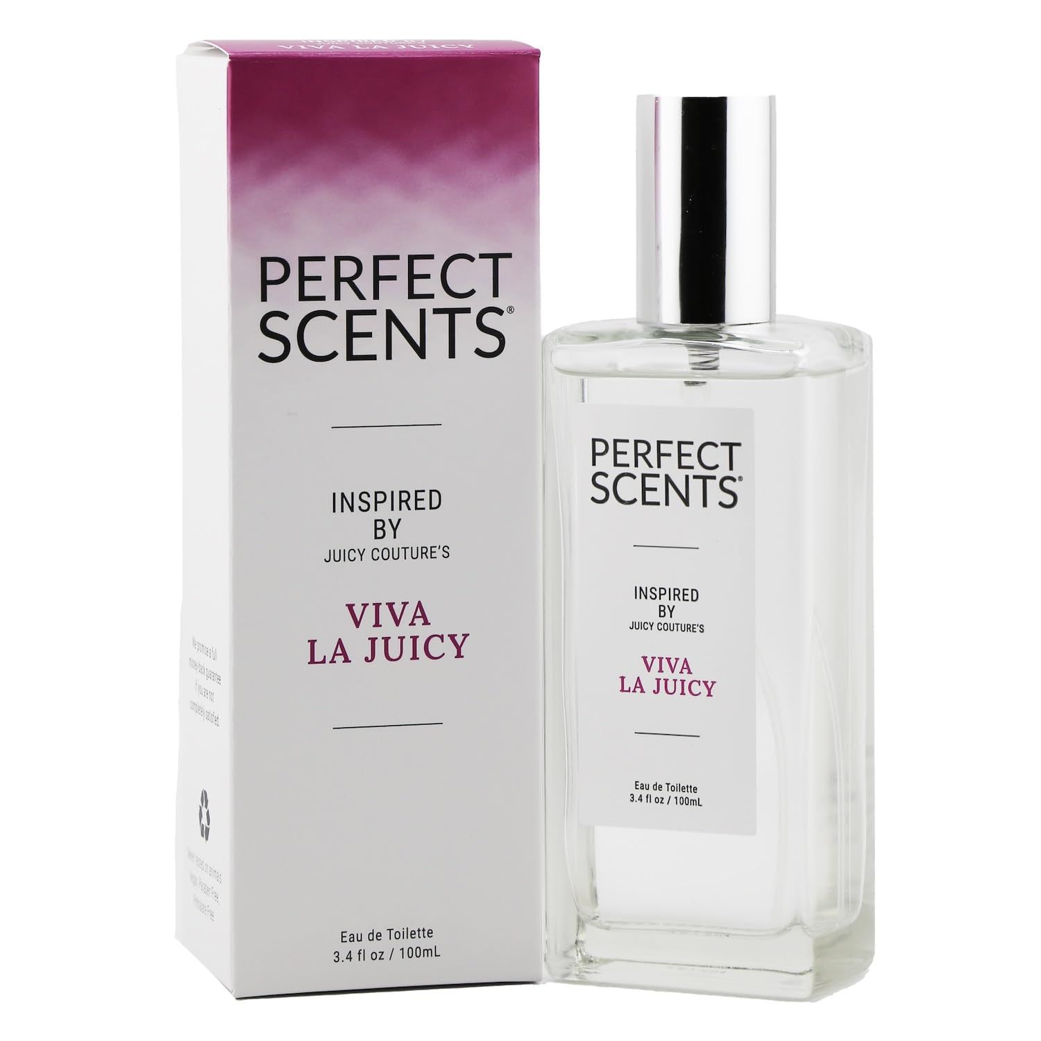 Perfect Scents Fragrances Womens Eau de Toilette Vegan, Paraben Free, Phthalate Free Never Tested on Animals 3.4 Fl Oz