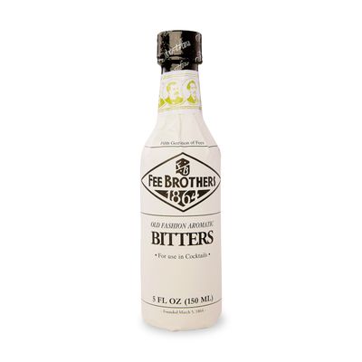 Fee Brothers Old Fashion Cocktail Bitters - Aromatic Cocktail Mixer &amp; Concentrated Flavoring, Gluten Free, Vegan-Friendly, 5 fl oz