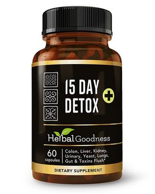 15 Day Detox Capsules 60caps -15 Day Cleanse Gut And Colon Support Detox Capsules, Colon and Gut Cleanse Supplement To Improve Your Gut Health, Eliminate Body Waste And Toxins - Made In USA