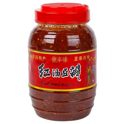 JLecker Sichuan Broad Bean Paste Hongyou Doubanjiang, Pixian Doubanjiang with Red Chili Oil, Fermented Chili Bean Paste, Broad Bean Chili Sauce, Dou Ban Jiang, ???, 500g17.63oz pack of 1