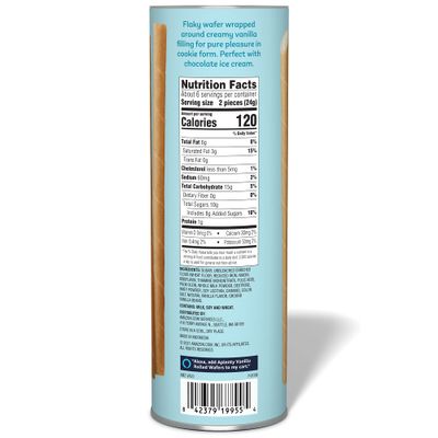Amazon Brand, Aplenty Vanilla Rolled Wafers, 5 Oz