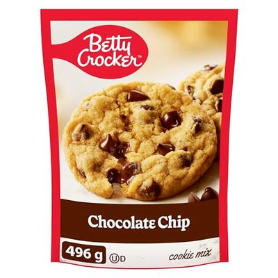 Betty Crocker Chocolate Chip Cookie Mix, 496g17 oz. Box Imported from Canada