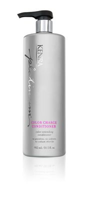 Kenra Platinum Color Charge Conditioner Color Extending Recharges Hair Color Up To 50 Washes Lightweight Moisturizer Maximum Color Retention All Hair Types &amp; Colors 31.5 fl. Oz
