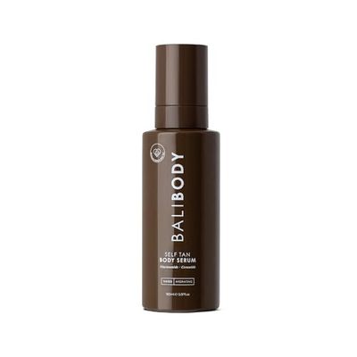 Bali Body Self Tan Body Serum Streak-Free Self Tanner Serum for Women All Skin Types, Tinted Fake Tan for Gradual Natural Bronze Glow Vegan, Cruelty-Free, Australian Made 180 ml6.1 fl oz