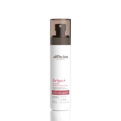 ALFHEIM Argan Repairing Leave-In Conditioner Lightweight Hair Detangler &amp; Anti-Frizz Spray Moisturizing &amp; Nourishing with Argan Oil, Keratin, Niacinamide For Dry, Damaged, Frizzy Hair 5.4 oz