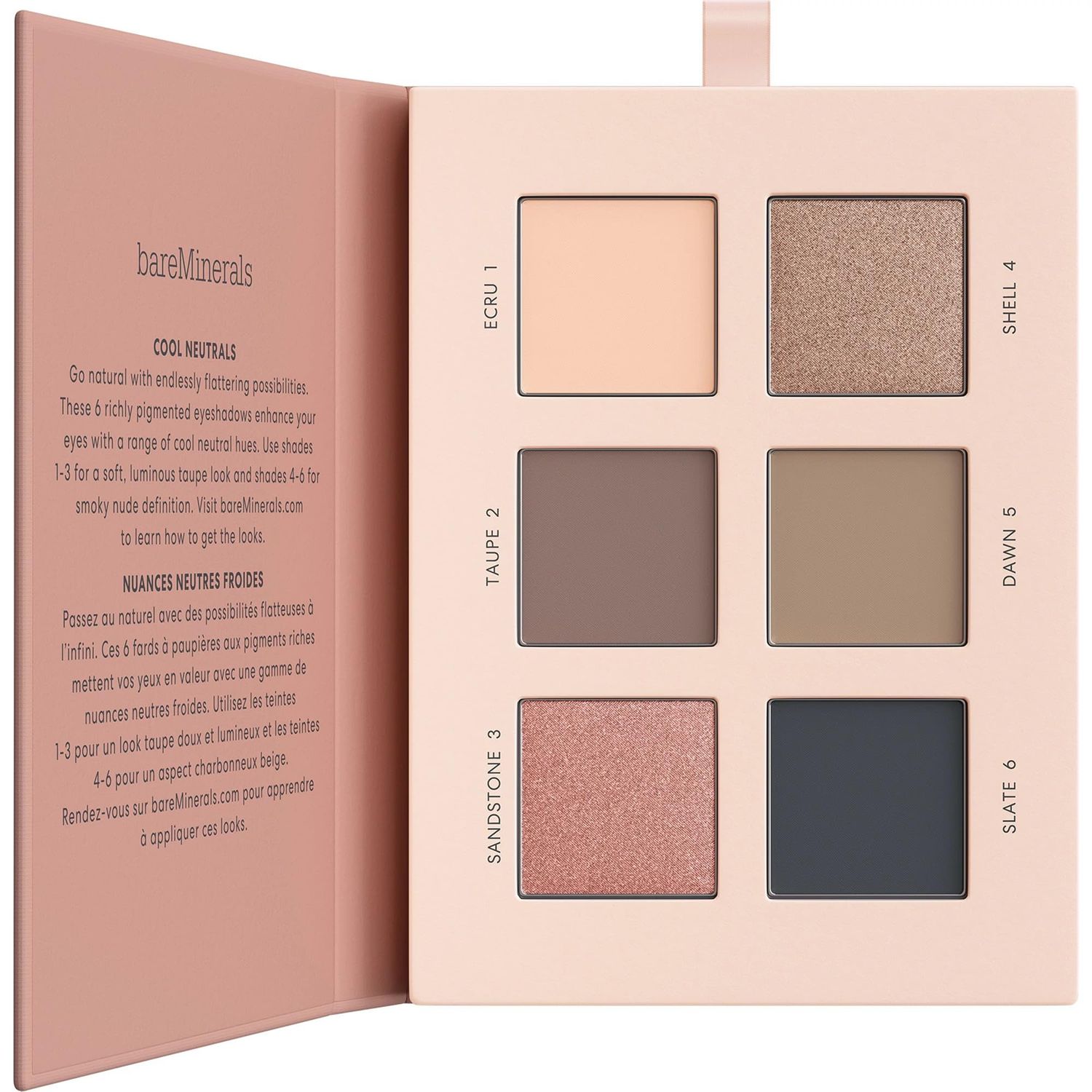 bareMinerals Mineralist Eyeshadow Palette, Six Richly Pigmented Blendable Shades, Talc-Free Eye Shadow Palette Makeup, Vegan