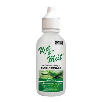 Cuticle Remover Gel, Softener for Nails, Aloe Vera, 4 Oz - Professional Strength, Pedicure and Manicure, Quickly Soften and Moisturize, Removes Cuticle in Seconds