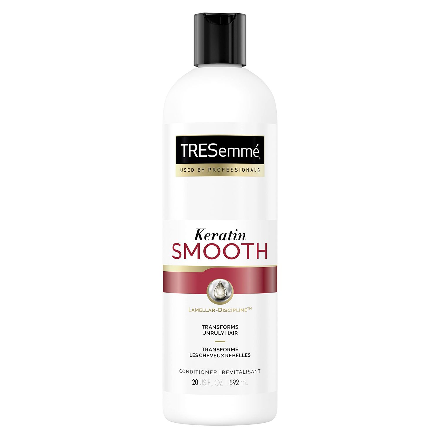 TRESemme Conditioner for Dry Hair Keratin Smooth for Sleek, Smooth, Shinier Hair 20 oz