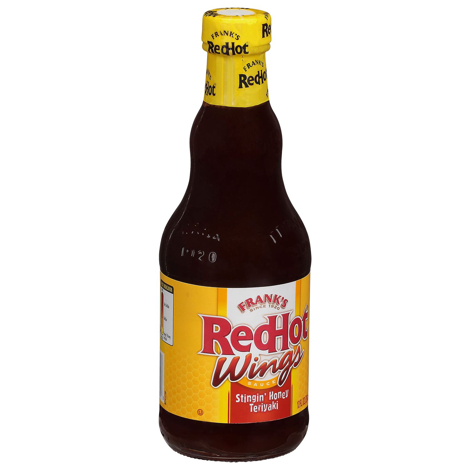 Frank&#39;s RedHot Stingin&#39; Honey Teriyaki Wings Sauce, 12 fl oz Pack of 5