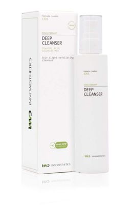 INNOAESTHETICS Deep Cleanser wGlycolic Acid for OilyCombination Skin-Promotes Collagen Production