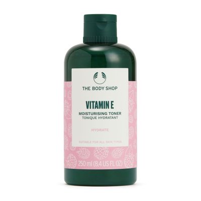 The Body Shop Vitamin E Hydrating Toner - Hydrates, Refreshes &amp; Cleans - For All Skin Types - 8.4 oz