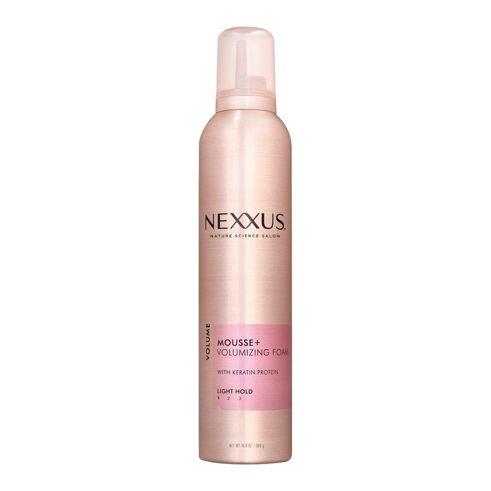 Nexxus Mousse Plus 10.6 Ounce Volumizing Foam Medium Hold 313ml 2 Pack