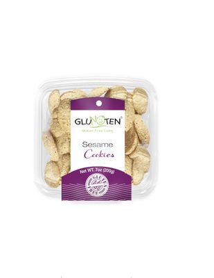 Gluten Free Sesame Cookies Kosher, Dairy Free, Nut Free