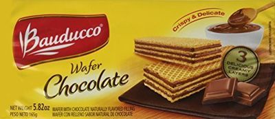 Bauducco Chocolate Wafers, 5.82 Oz Pack of 2 by Bauducco