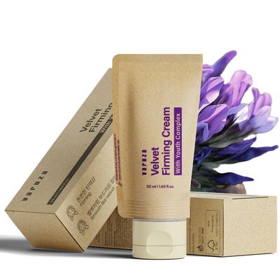 Velvet Firming Face Moisturizer - Bakuchiol Retinol Alternative Ceramide, Peptide - Anti Aging Wrinkle Cream for Face &amp; Neck, Fragrance Free Unscented, Korean Skin Care