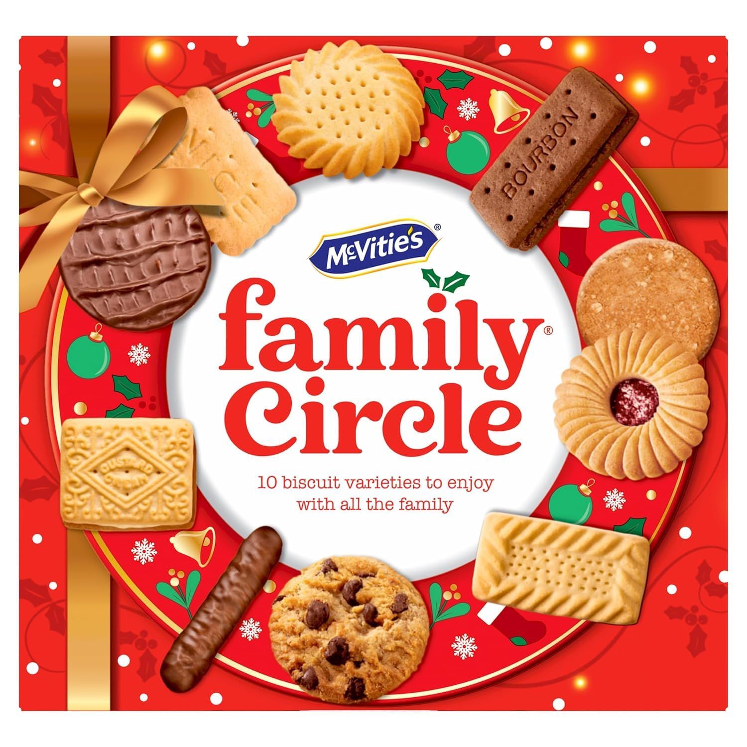 McVitie&#39;s Family Circle - 400g 1 Pack