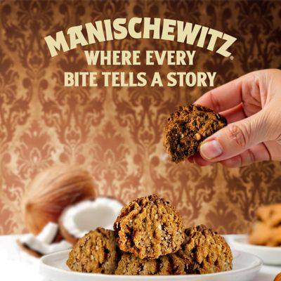 Manishewitz Rocky Road Macaroons, 10oz 2 Pack Coconut Macaroons Resealable Bag Dairy Free Gluten Free Coconut Cookie Kosher for Passover