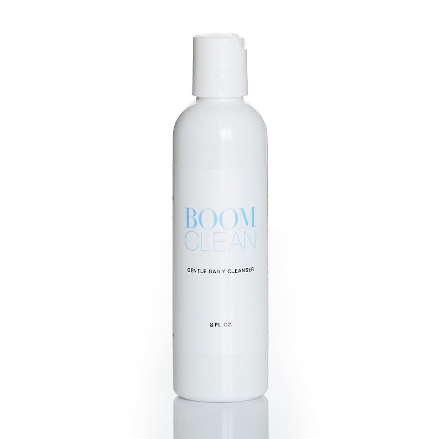BOOM Clean by Cindy Joseph - Gentle Daily Facial Cleanser for Mature Skin - Hydrating Cream Cleanser with Organic Aloe &amp; Chamomile - Ultra Gentle for Sensitive Skin 8 oz