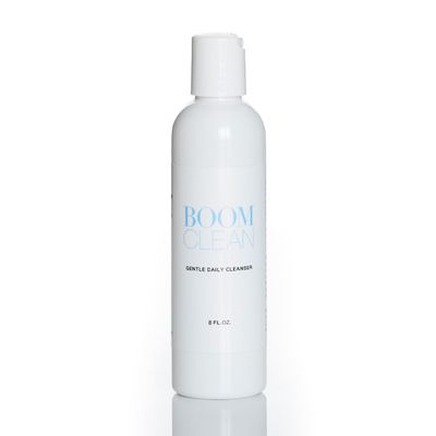 BOOM Clean by Cindy Joseph - Gentle Daily Facial Cleanser for Mature Skin - Hydrating Cream Cleanser with Organic Aloe &amp; Chamomile - Ultra Gentle for Sensitive Skin 8 oz