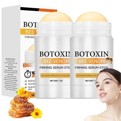Bo-tox Bee Venom Firming Serum Stick, Advanced Firming &amp; Wrinkle-Reducing Cream, Retinol Firming Serum Stick, Plumps and Firms Skin, for Women &amp; Men 2Pcs