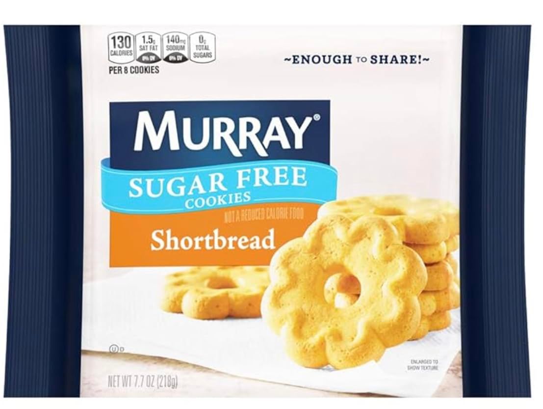 Murrays Sugar Free Shortbread Cookies, 7.7 Oz.