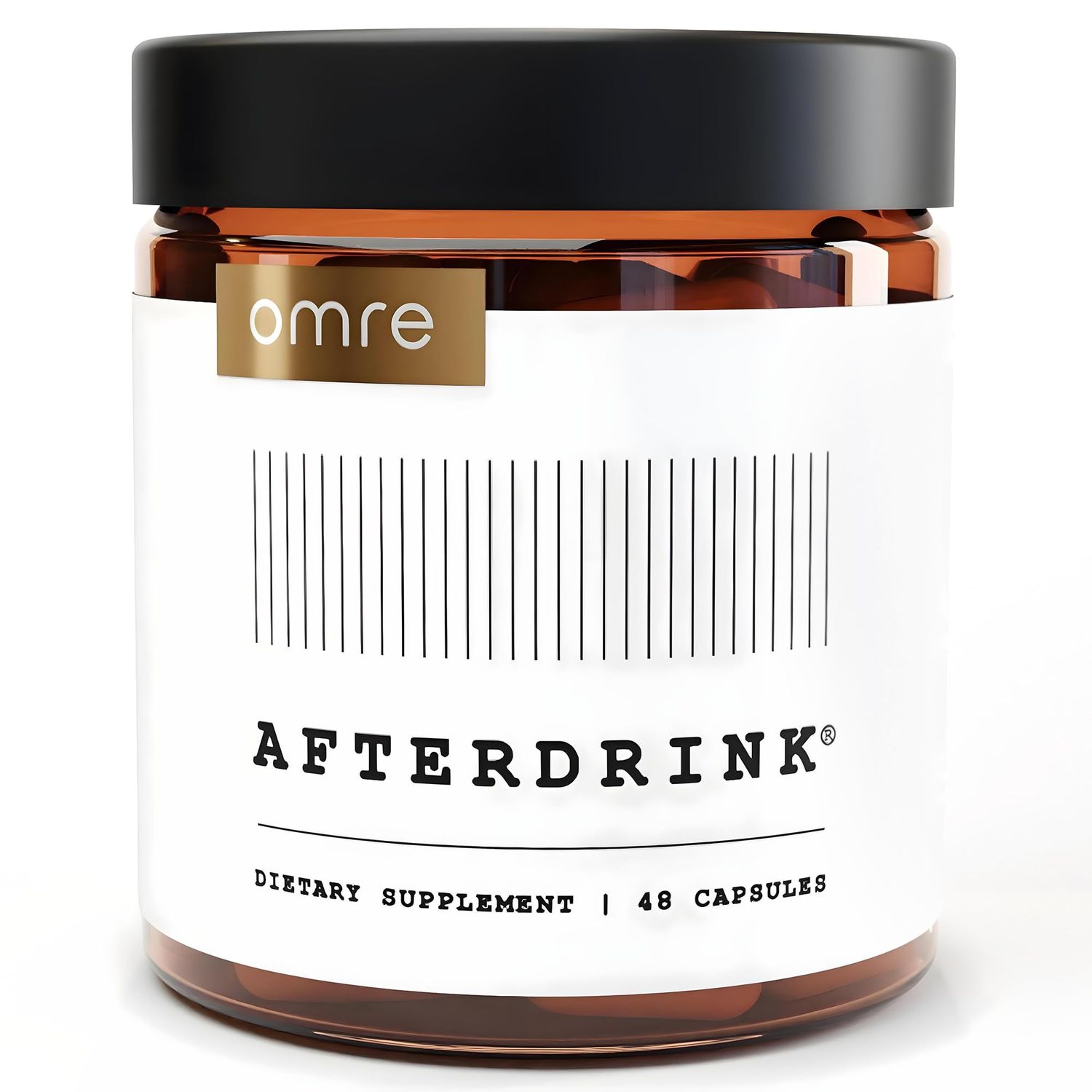 omre AfterDrink Restore Pills with Milk Thistle, DHM, Vitamin B, Ginger &amp; Herbal Extracts - Pre &amp; Post Drinking Supplement with Liver Support for Better Mornings - Made in USA 48 Caps