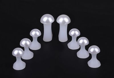 AKOAK 8 Pcsset Soft Silicone Toe Daisy Purple Gold Nail Toe Splitter Silicone Foot and Finger Separator Accessories are Suitable for Personal Home and Nail Salon Use Pearl Silver White