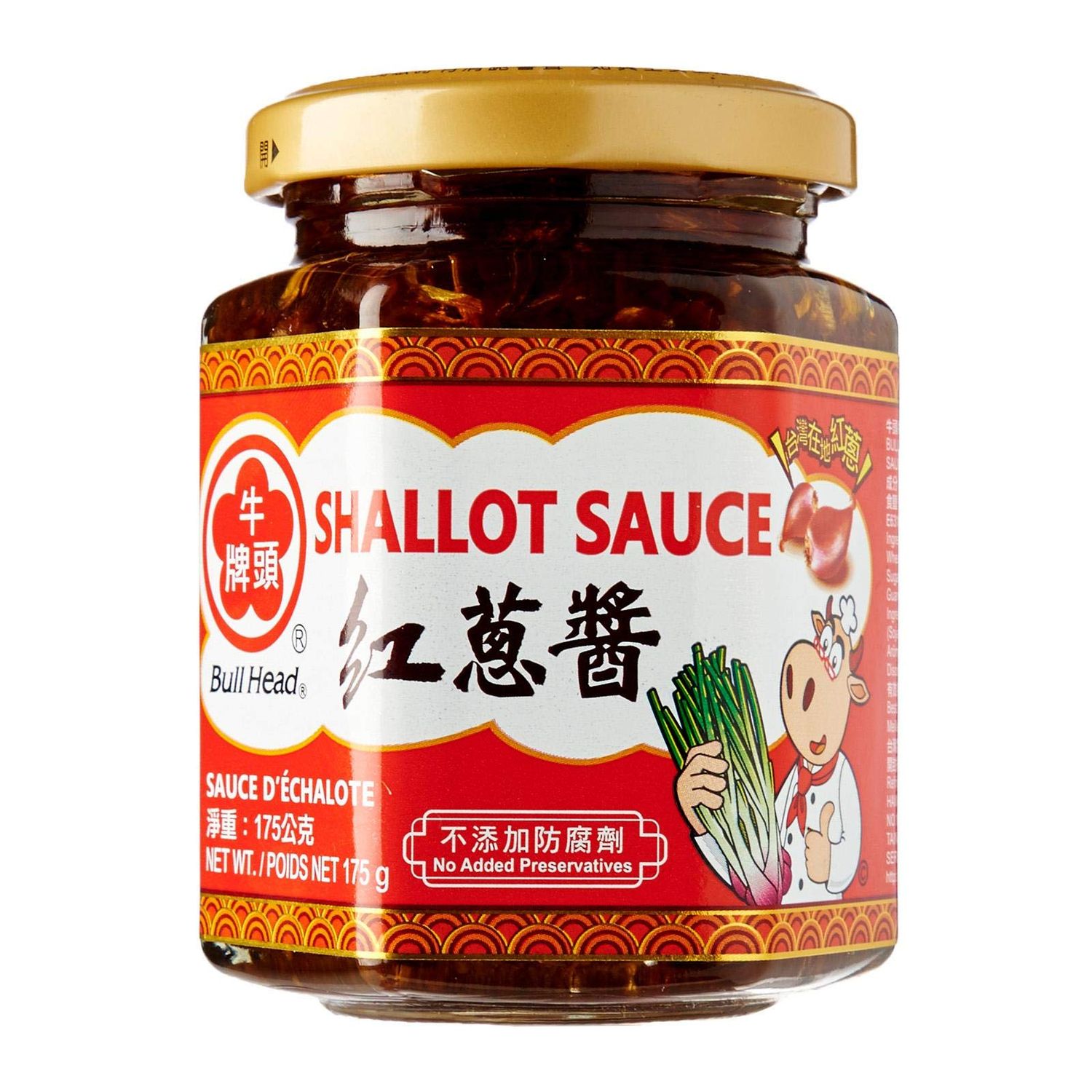 Bull Head Shallot Sauce 175 Gram, Pack of 1