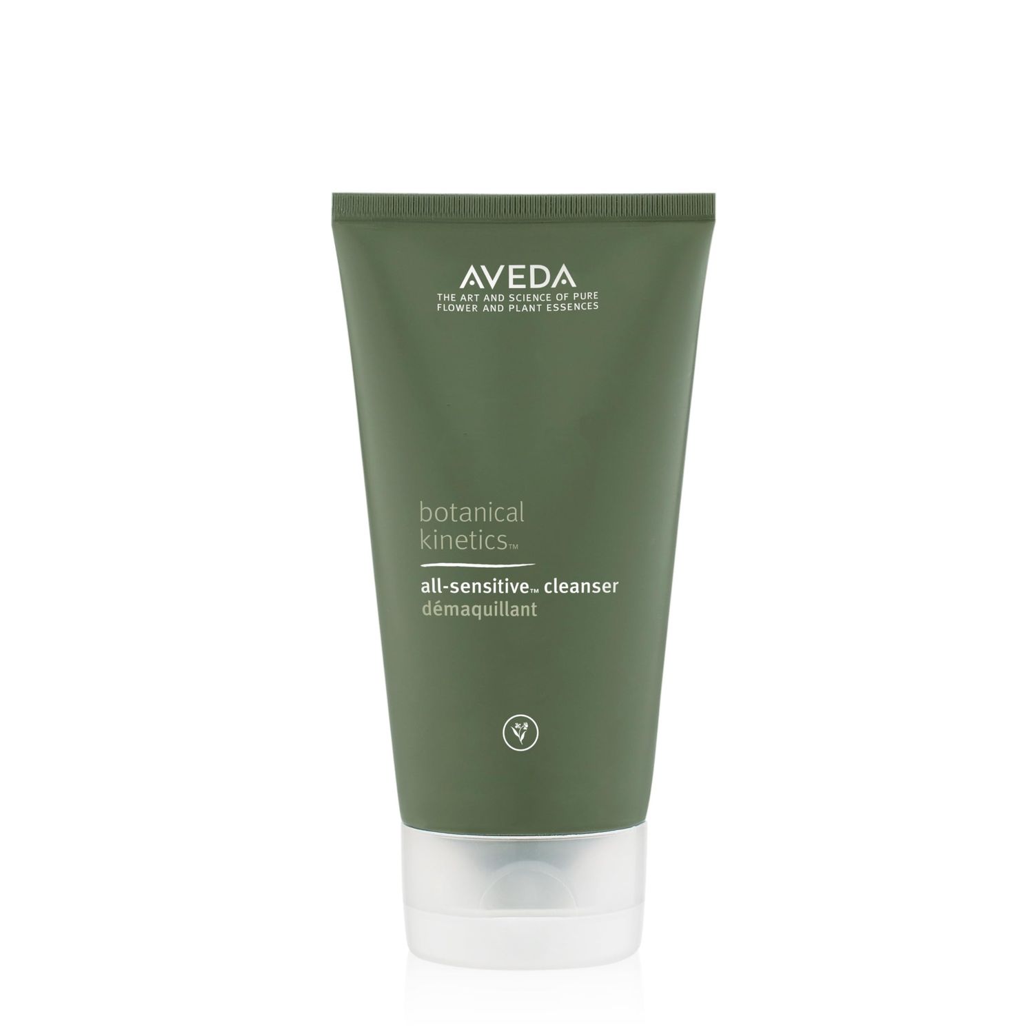 Aveda Botanical Kinetics All-Sensitive Cleaner Gentle Facial Cleanser for Sensitive Skin Fragrance Free with Olive and Coconut Oil 98 Naturally Derived, 5.0 Fl Oz