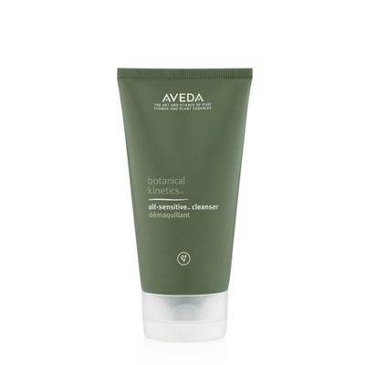 Aveda Botanical Kinetics All-Sensitive Cleaner Gentle Facial Cleanser for Sensitive Skin Fragrance Free with Olive and Coconut Oil 98 Naturally Derived, 5.0 Fl Oz