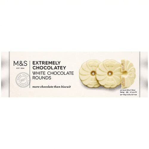 Marks and Spencer Extremely Chocolatey White Rounds 200g