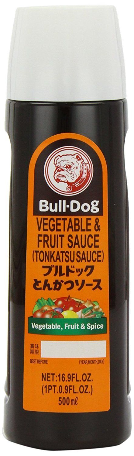 Tonkatsu Sauce Vegetable and Fruit Sauce - 16.9oz by Bull-Dog.