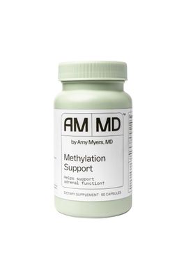 Amy Myers MD Methylation Support - Adrenal Function &amp; Liver Health Support - Vitamin Supplement with Methylated B Vitamins &amp; Folate - 60 Capsules 30 Servings