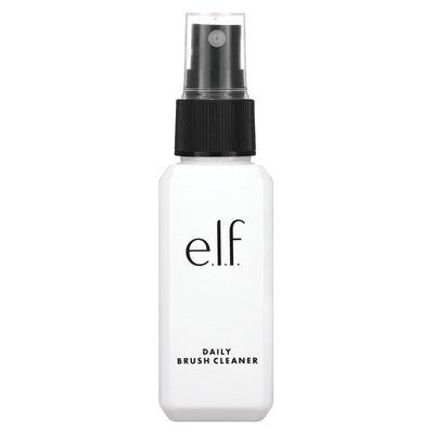 e.l.f. Daily Brush Cleaner, Makeup Brush Cleaner Washes Away Dirt, Oil, Debris &amp; more For Clean Makeup Application, Vegan &amp; Cruelty-Free, Small