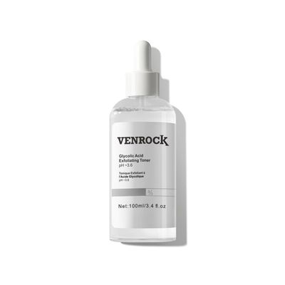 VENROCK Ordinary Glycolic Acid Toning Solution, 3.4 Fl Oz Glycolic Acid 7 Toner Gently Exfoliates, Smooths Skin Texture, Improvement Visible Clarity &amp; Also Addressing Uneven Tone, Reveal Radiant Skin