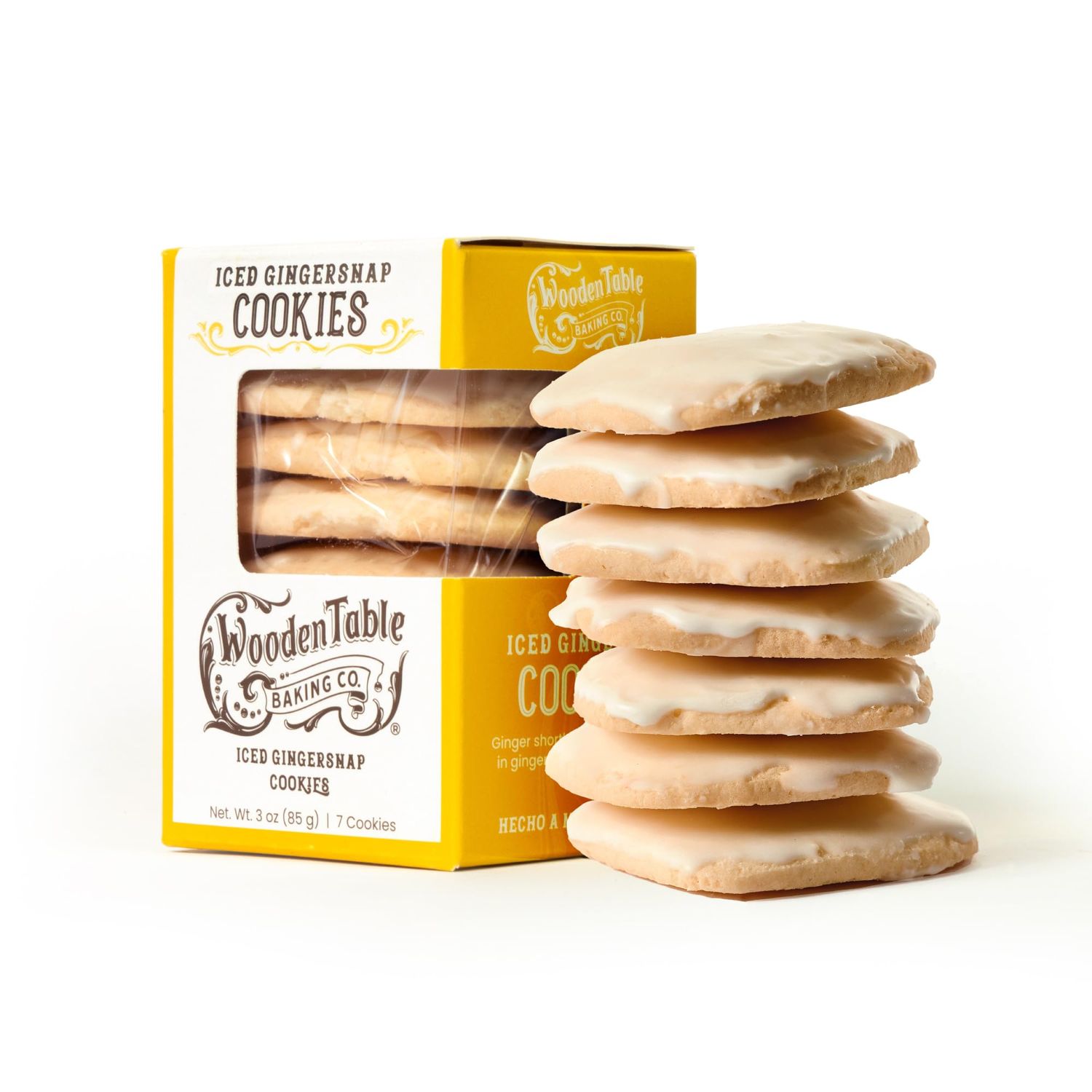 Gingers Meringue Tea Cookies Wooden Baking Company
