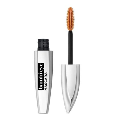 LOreal Paris Cosmetics Bambi Eye Washable Mascara, Lasting Volume, Black Brown, 0.28 fl. oz.