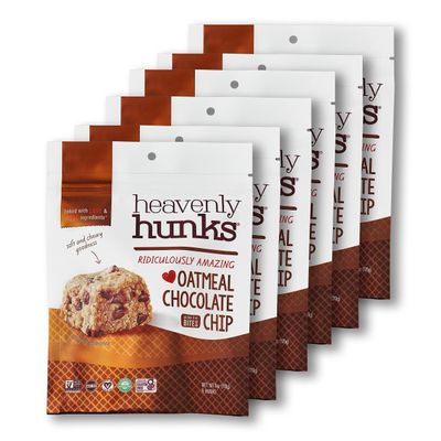 Heavenly Hunks Oatmeal Chocolate Chip - 6oz 6 Pack
