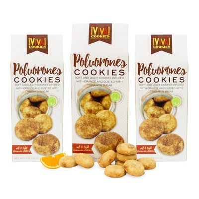 Too Good Gourmet Hispanic Cookies Assorted: Polvorones Cookies Pack of 3, 6oz. Boxes Irresistibly Sweet, Perfect for Celebrations, Gifting, and Dessert Platters