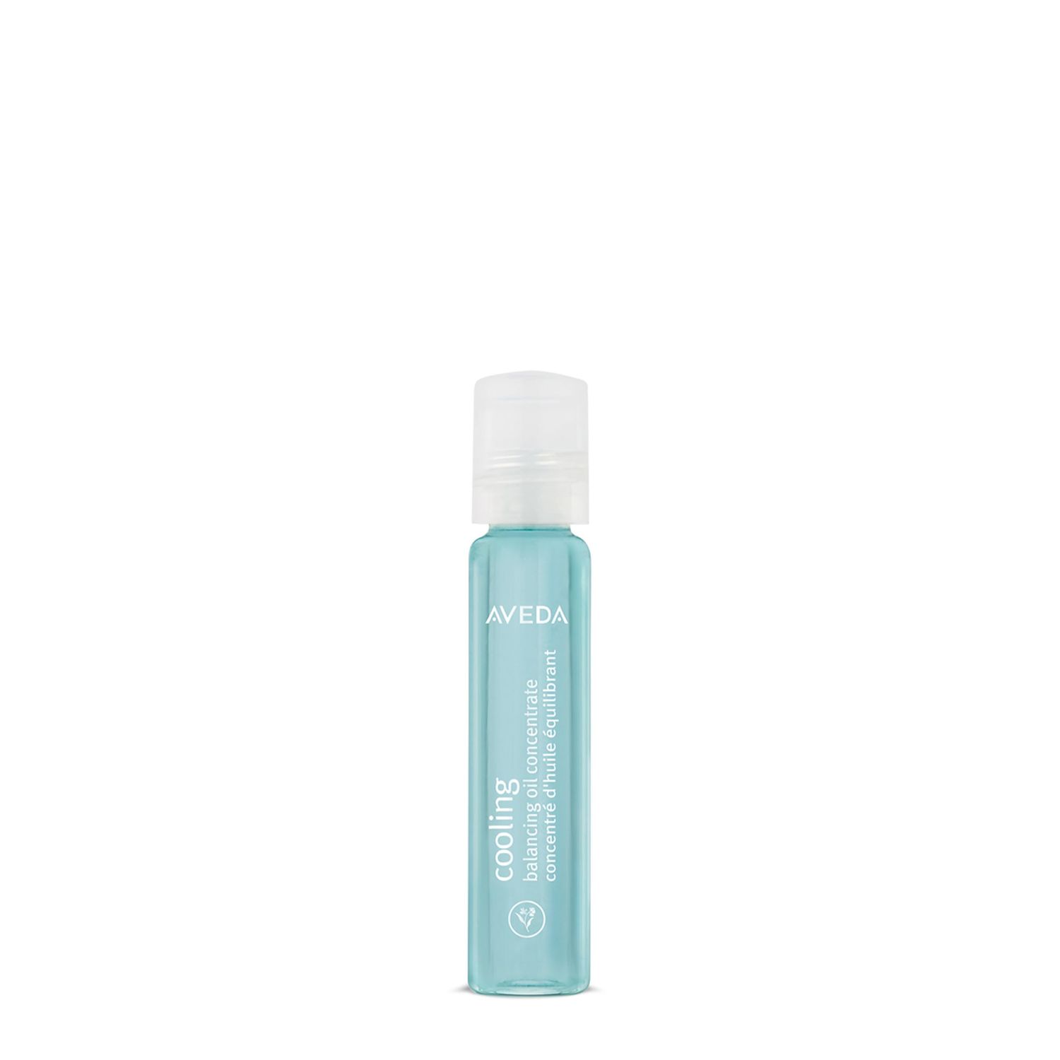 Aveda Cooling Balancing Oil Concentrate Massage Into Sore, Achy Muscles with Certified Organic Peppermint, Blue Chamomile Naturally Derived Menthol, 0.24 Fl Oz