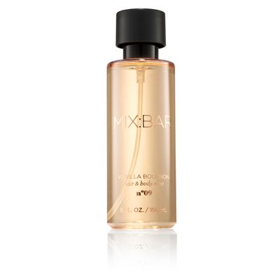MIX:BAR Vanilla Bourbon Hair Body Mist Bedroom Linen Spray 5oz.