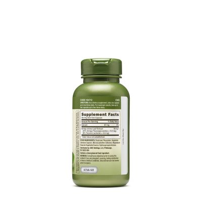GNC Herbal Plus Ginkgo Biloba 60mg Supplement, Vegetarian, Supports Mental Sharpness, 100 Servings