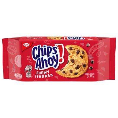 ChristieChips Ahoy Chewy Chocolate-Chip Cookies, 271g9.6oz, Imported from Canada