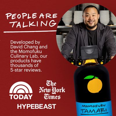 Momofuku Tamari by David Chang, 8 Ounces, No Gluten, Made from Organic Ingredients, Chef Made for Cooking &amp; Umami, Steeped with Kombu