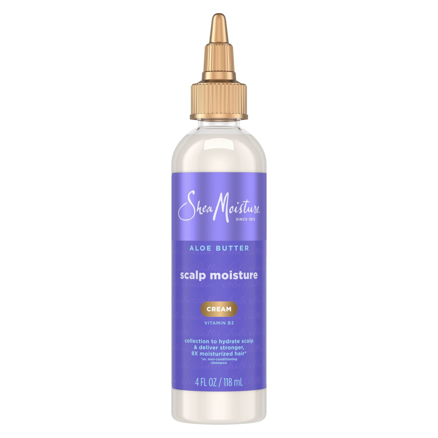 SheaMoisture Hair Cream Aloe Butter &amp; Vitamin B3 With A Boost Of Hydration To Hydrate Scalp Moisturized Hair 4oz