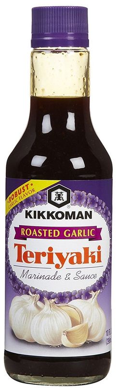 Kikkoman Roasted Garlic Teriyaki Marinade &amp; Sauce - 10 oz