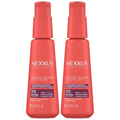Nexxus Intense Bonding Treatment Amino Bond for Stronger, More Damage-Resistant Hair, with Amino Acids &amp; Keratin Protein, 5 oz Pack of 2