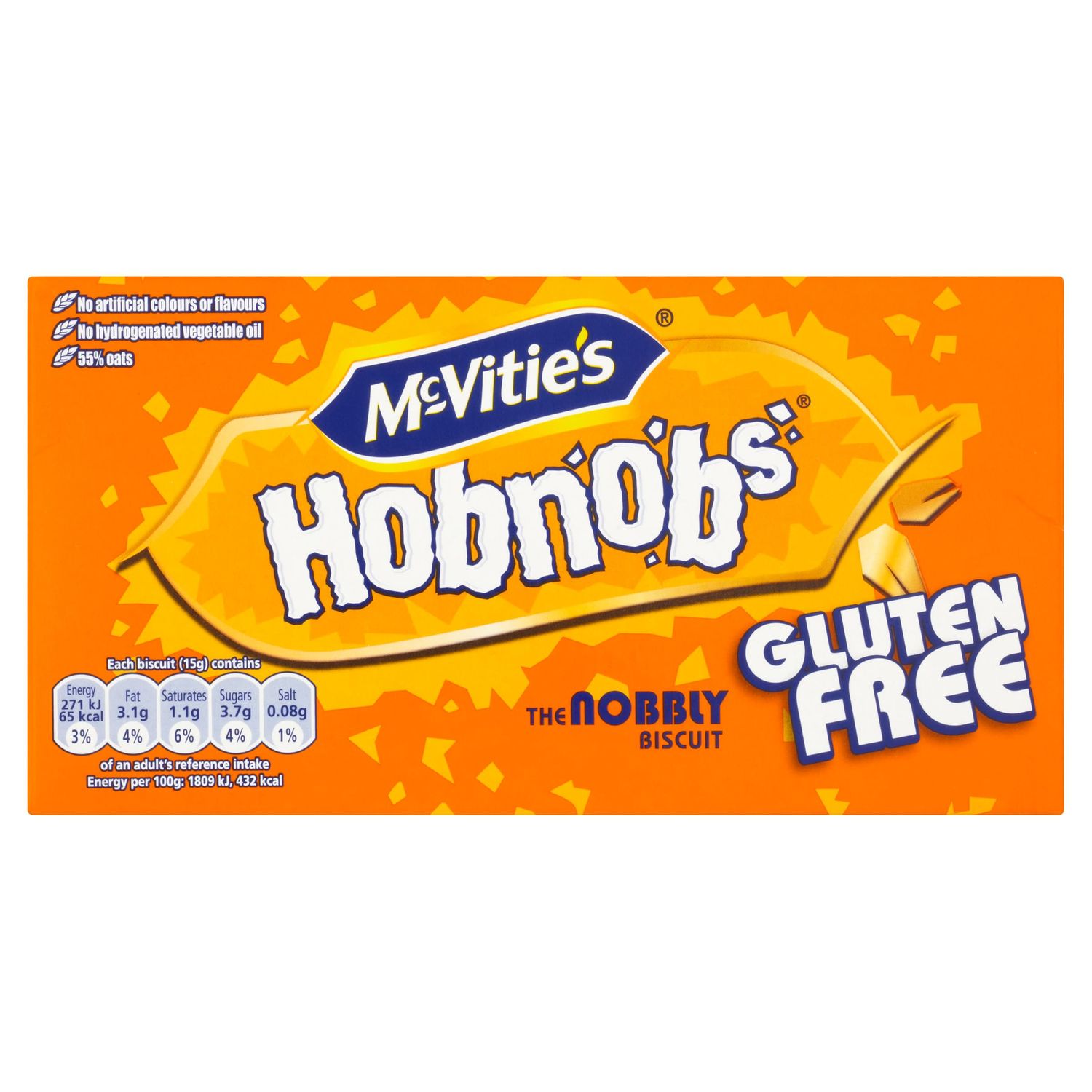 McVitie&#39;s Gluten Free Hobnobs Original, 150 g