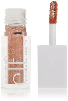 e.l.f. Liquid Glitter Eyeshadow, Long Lasting, Quick-Drying, Opaque, Gel-Based Eyeshadow For Creating High-Impact, Multi-Dimensional Eye Looks, Flirty Birdy, 0.10 Fl Oz